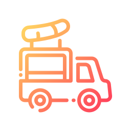 Food truck icon