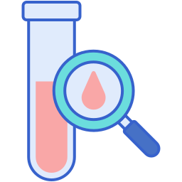 Blood test icon