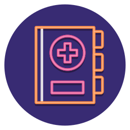Medical folder icon