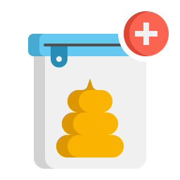 Poop sample icon