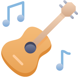 guitarra icono