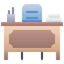 mesa do professor Ícone