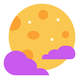Moon phase icon