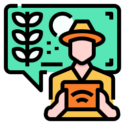 Smart farm icon