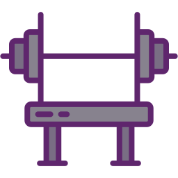 Bench press icon