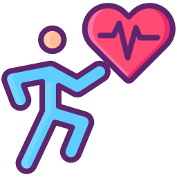 Cardio exercises icon