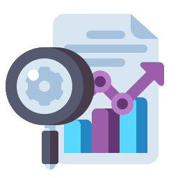 investigación de mercado icono