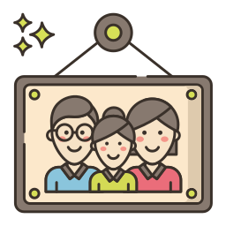 Семейная фотография иконка
