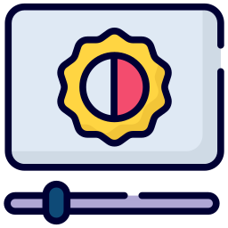 대비 조정 icon