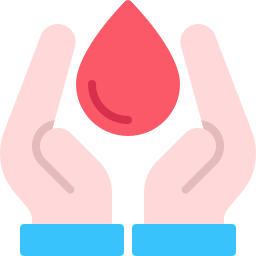 Blood donation icon