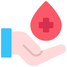 donación de sangre icono