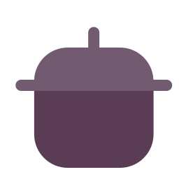 Cooking pot icon