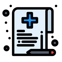 Medical record icon