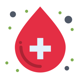 Blood drop icon