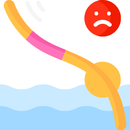 No diving icon