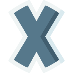 x icona