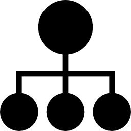 structure hiérarchique Icône