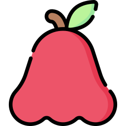 roze appel icoon