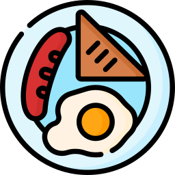 English breakfast icon