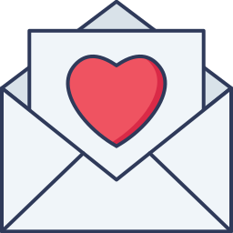 Love message icon