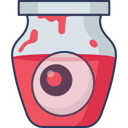 Eye jar icon