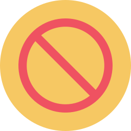 vietato icona