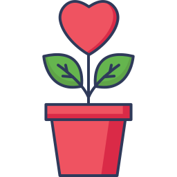 Plant pot icon