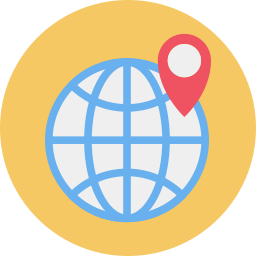 pin de ubicación icono