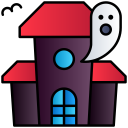 Ghost castle icon