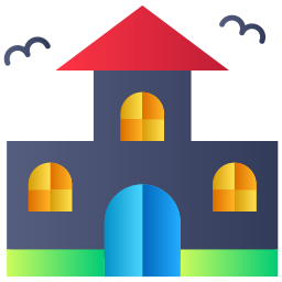 Дом с привидениями иконка