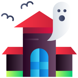Ghost castle icon