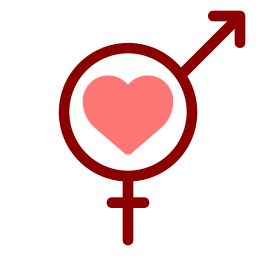 símbolos de género icono