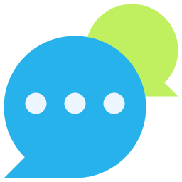 Chat bubble icon