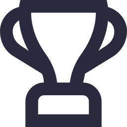 trofeo de campeonato icono