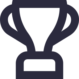 Championship trophy icon