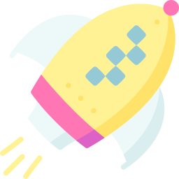 taxi espacial icono