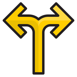 Traffic sign icon