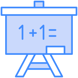 tableau blanc Icône