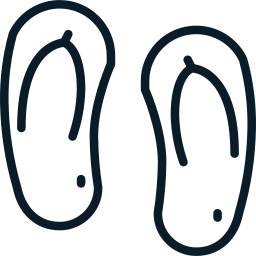 flip flops icon