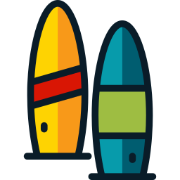 Surf board icon