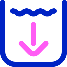 Pool depth icon