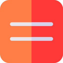 Equals sign icon