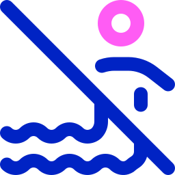 nicht alleine schwimmen icon