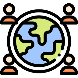 globales netzwerk icon