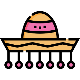 mexikanischer hut icon