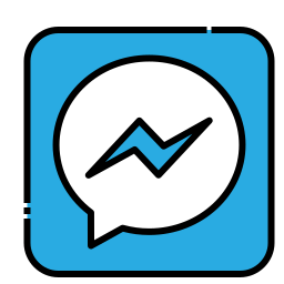 facebook messenger icoon
