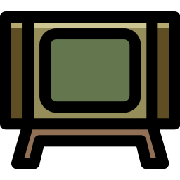 monitor de tv Ícone