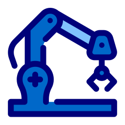 Robotic arm icon