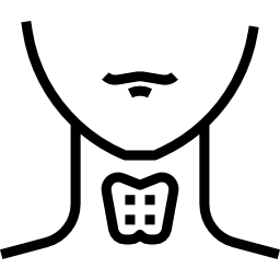 thyroïde Icône