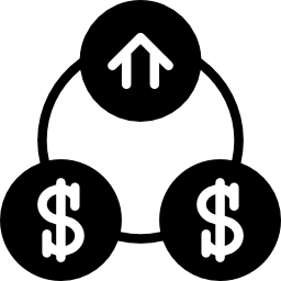 flujo de dinero icono